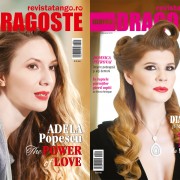 coperte RevistaTango Marea-Dragoste nr.116, cu: Adela Popescu si Diana Matei, februarie-2016