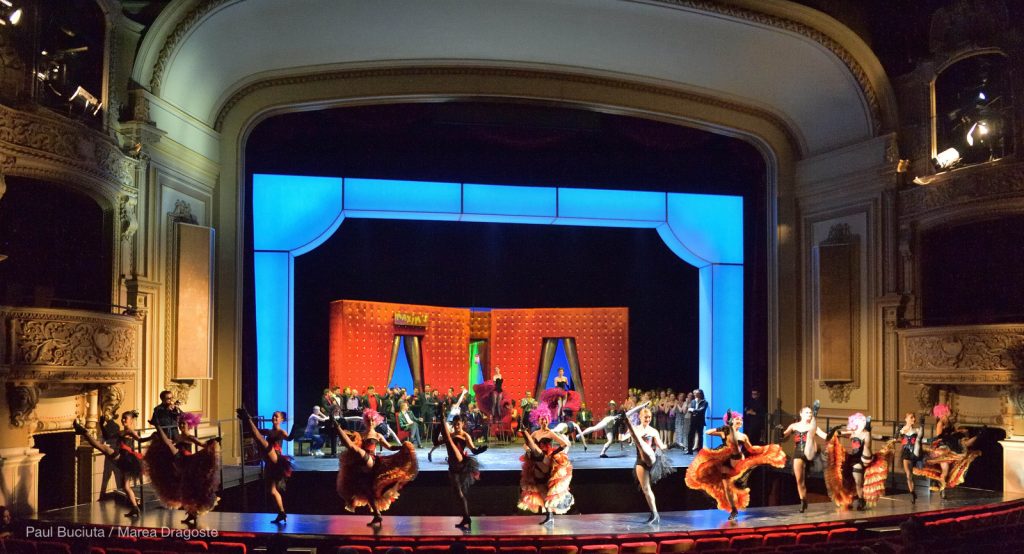 Repetitie generala(30.08.2016) cu spectacolul Vaduva Vesela, regia Andrei Serban, la Opera Nationala Bucuresti
