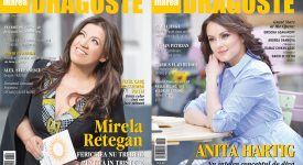Anita Hartig si Mirela Retegan pe copertele Marea Dragoste-revistatango.ro, nr. 129, mai 2017