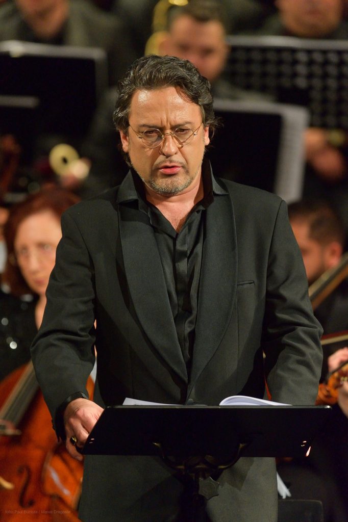 Marius Vlad Budoiu pe scena Operei Nationale Bucuresti in Messa Da Requiem de Giuseppe Verdi
