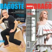 Gigi Caciuleanu si Daniela Palade Teodorescu pe copertele Marea Dragoste-revistatango.ro, nr. 132, septembrie 2017