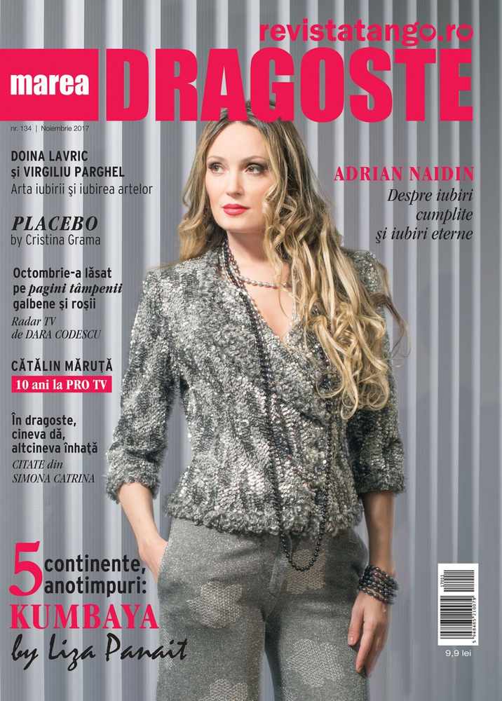 Coperta Marea Dragoste-revistatango.ro, nr. 134, noiembrie 2017